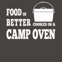 Food Is Better in a camp oven | Mens Design