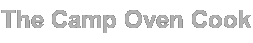 campovencooking